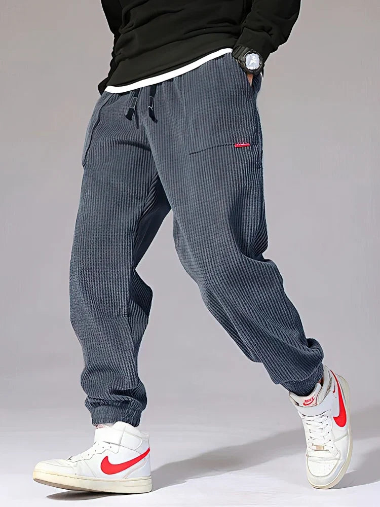 CozyRide Thermal Corduroy Joggers - Men's Sport Fit