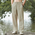 Men's Linen Cotton Breathable Casual Pants