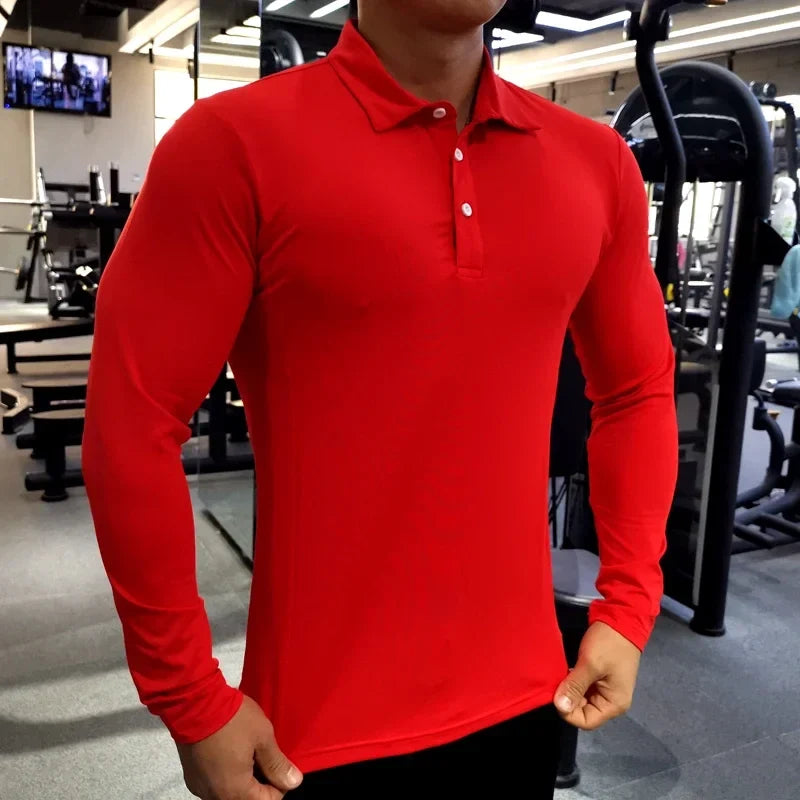 Men's Long Sleeve Compression Sport T-Shirt