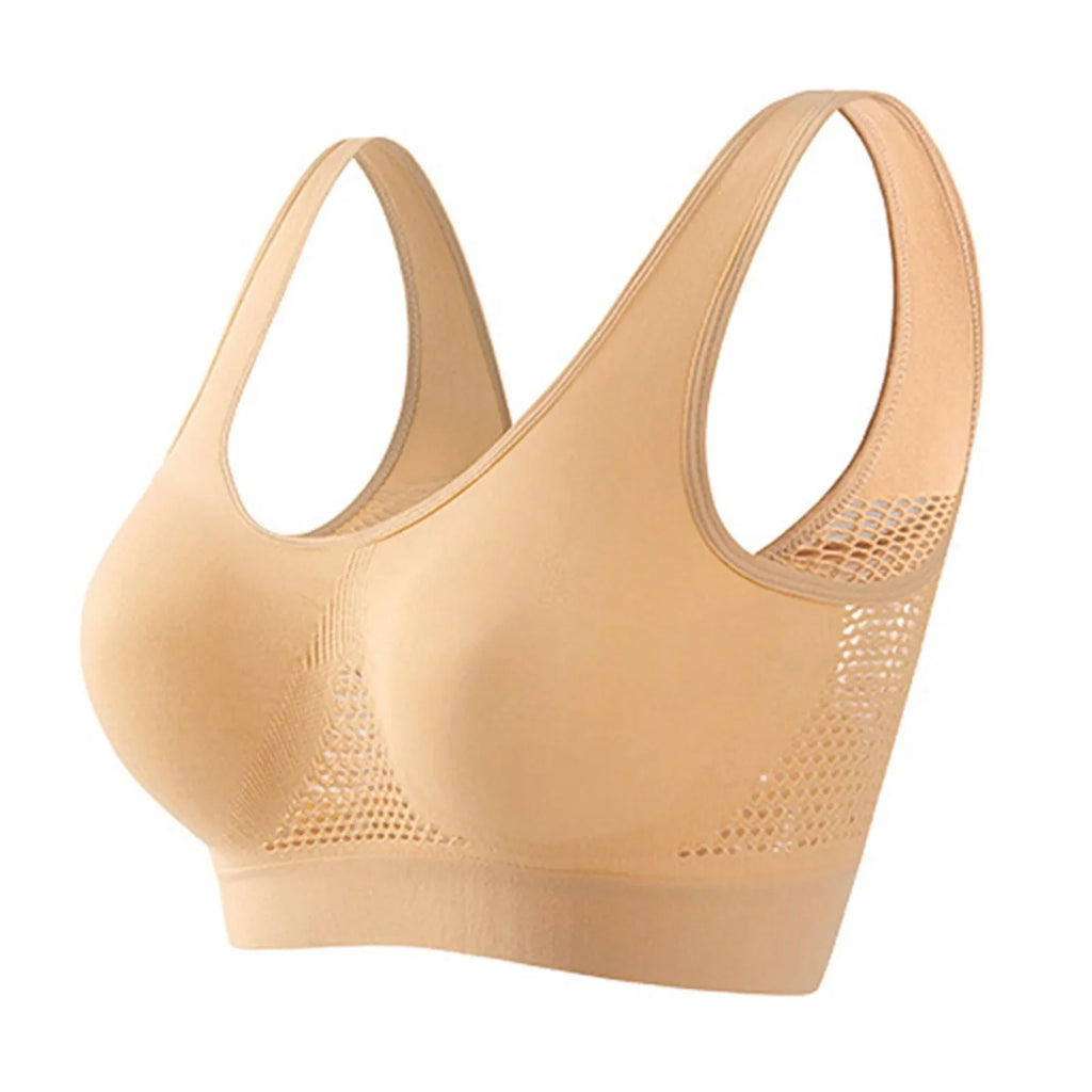 BlissFlex Women's Shockproof Yoga Bra