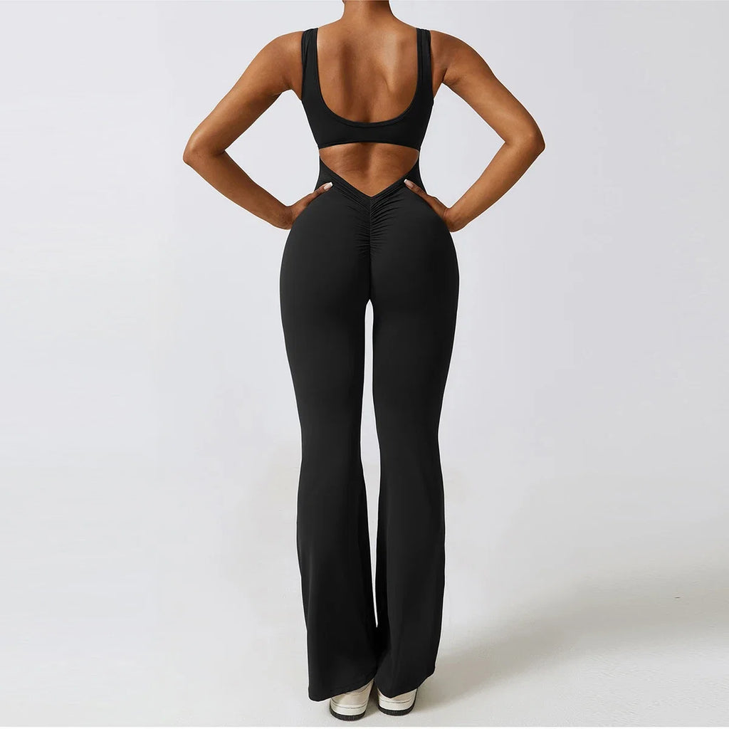 Women Training Workout Bodysuit