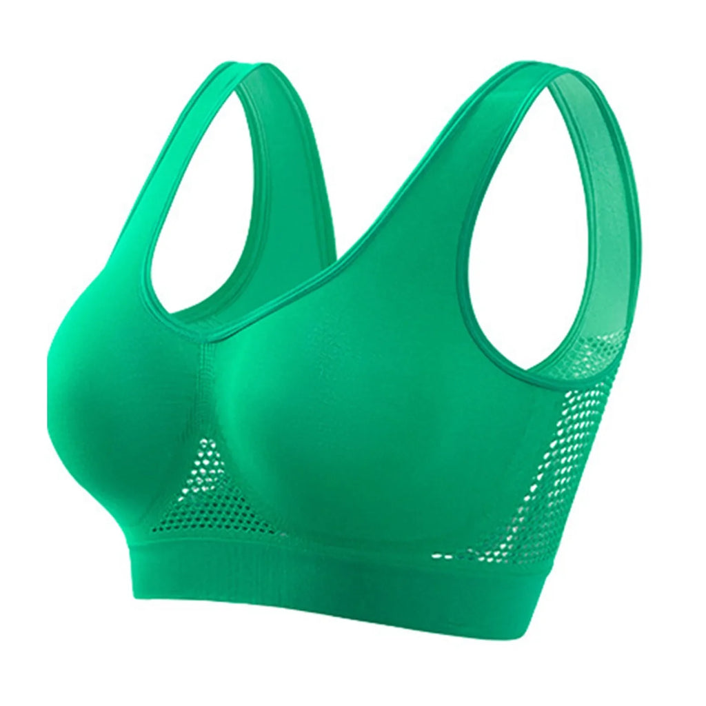 BlissFlex Women's Shockproof Yoga Bra