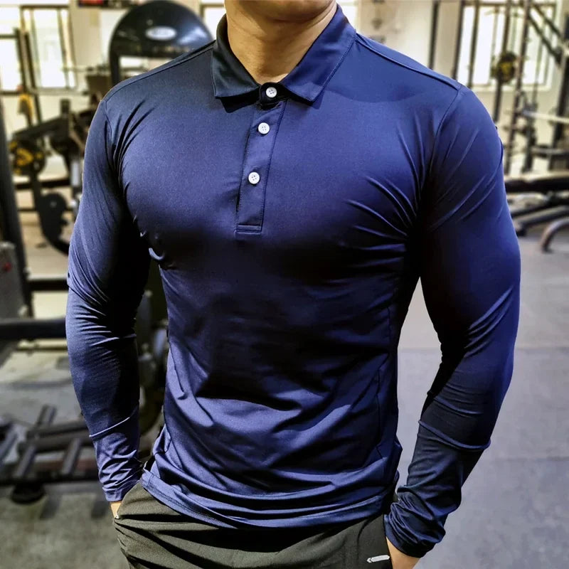 Men's Long Sleeve Compression Sport T-Shirt
