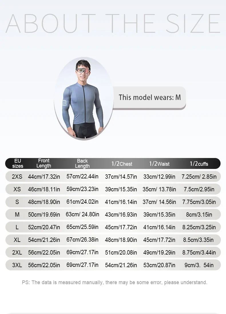 INBIKE Pro Long-Sleeve Cycling Jersey