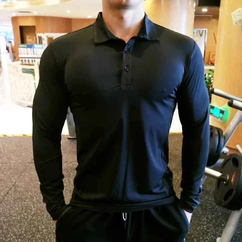 Men's Long Sleeve Compression Sport T-Shirt