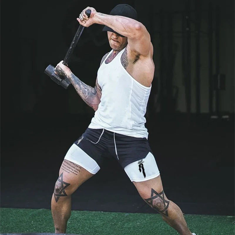 FlexiFit 2-in-1 Performance Running Shorts