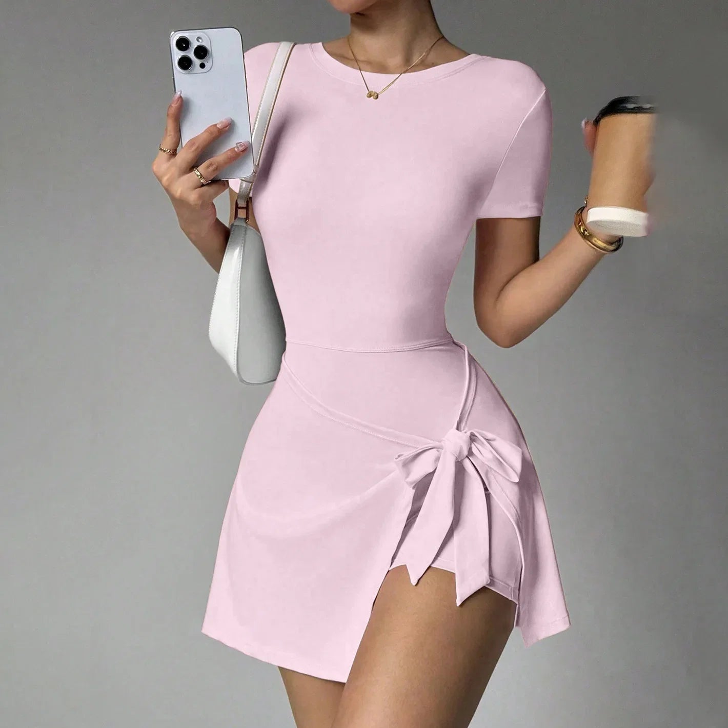 FUBEIKE Anti-Exposure Sports Dress