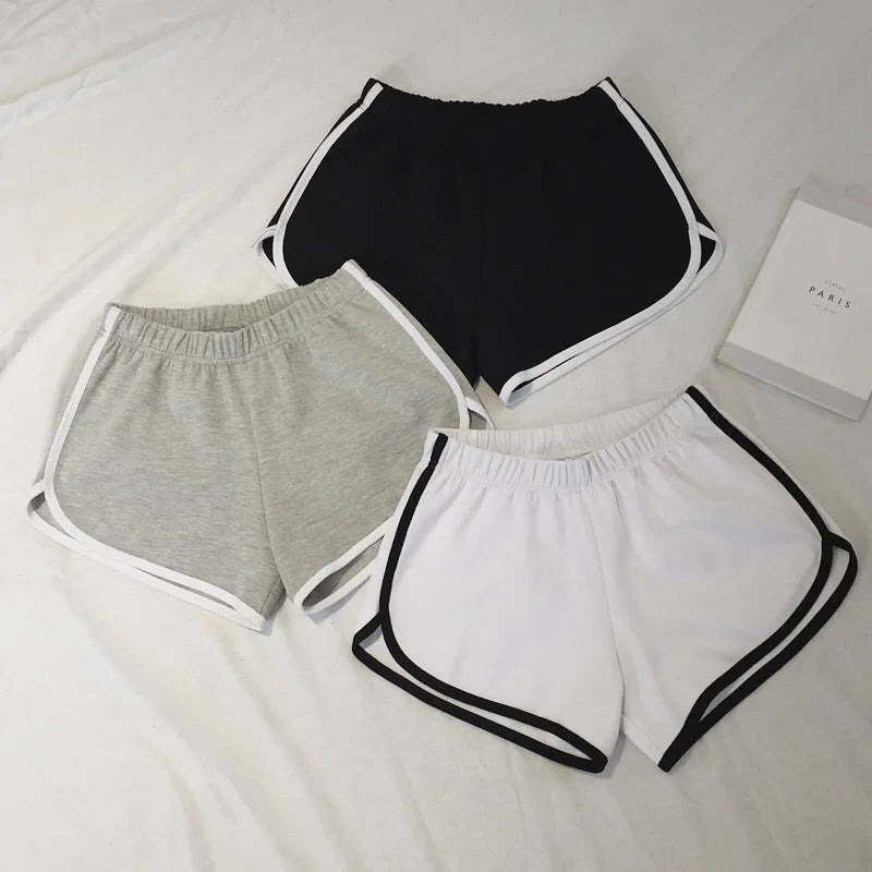 Elastic Shorts for Women, Loose Fitting, Quick Drying