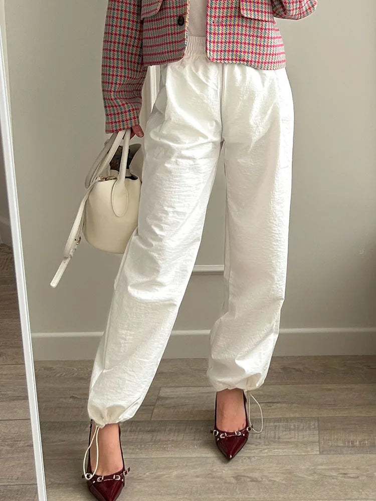 ChicEase High Waist Wide Leg Joggers