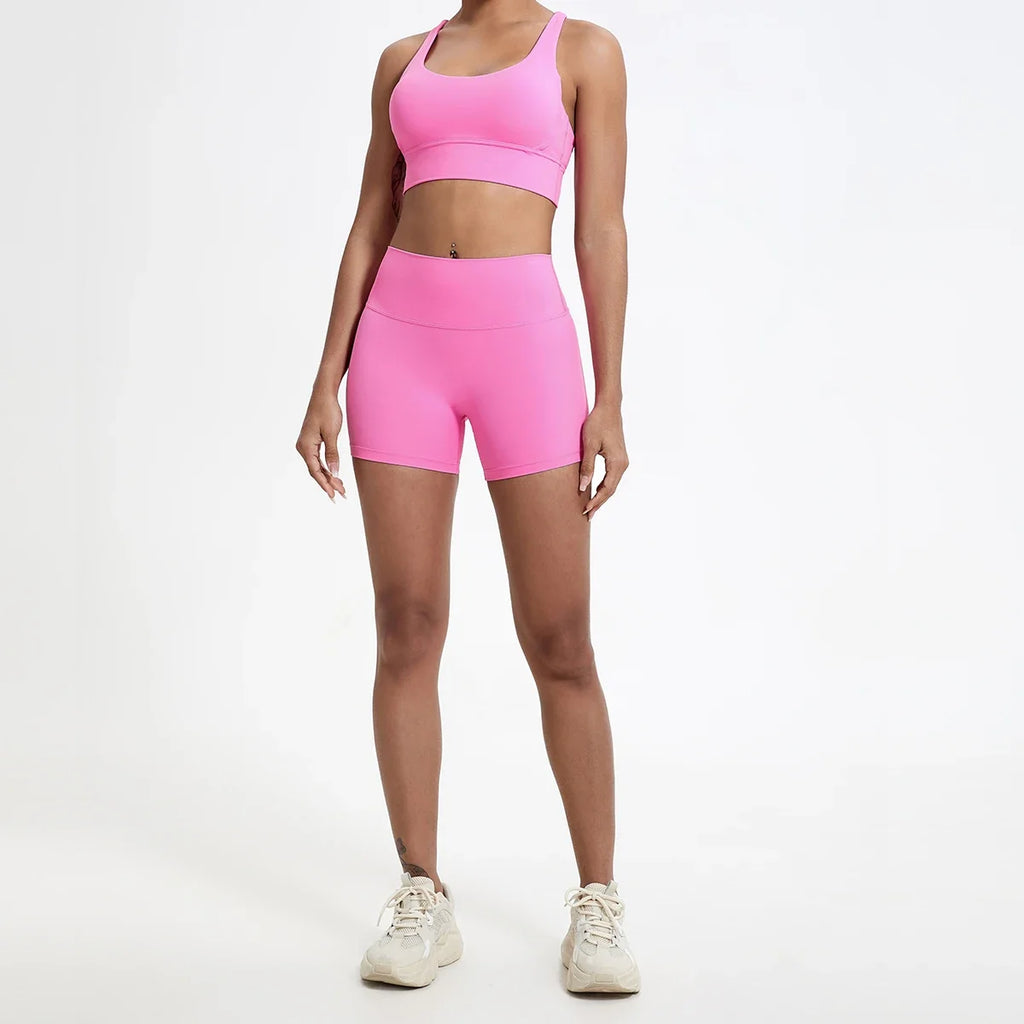 Women's Buttock Lift Gym Leggings Shorts