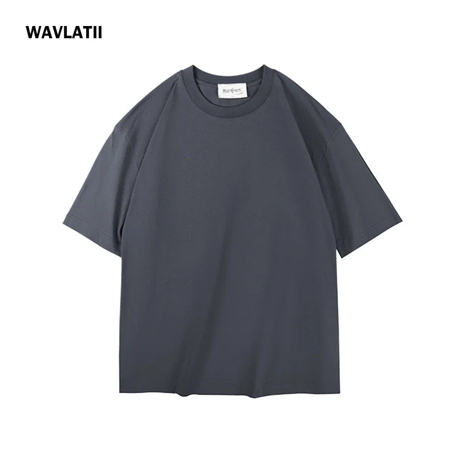 Oversized White Unisex Streetwear T-Shirt