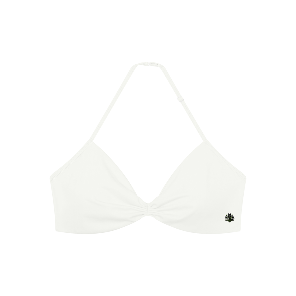 Loki & Ivy Ruched Halter Sports Bra