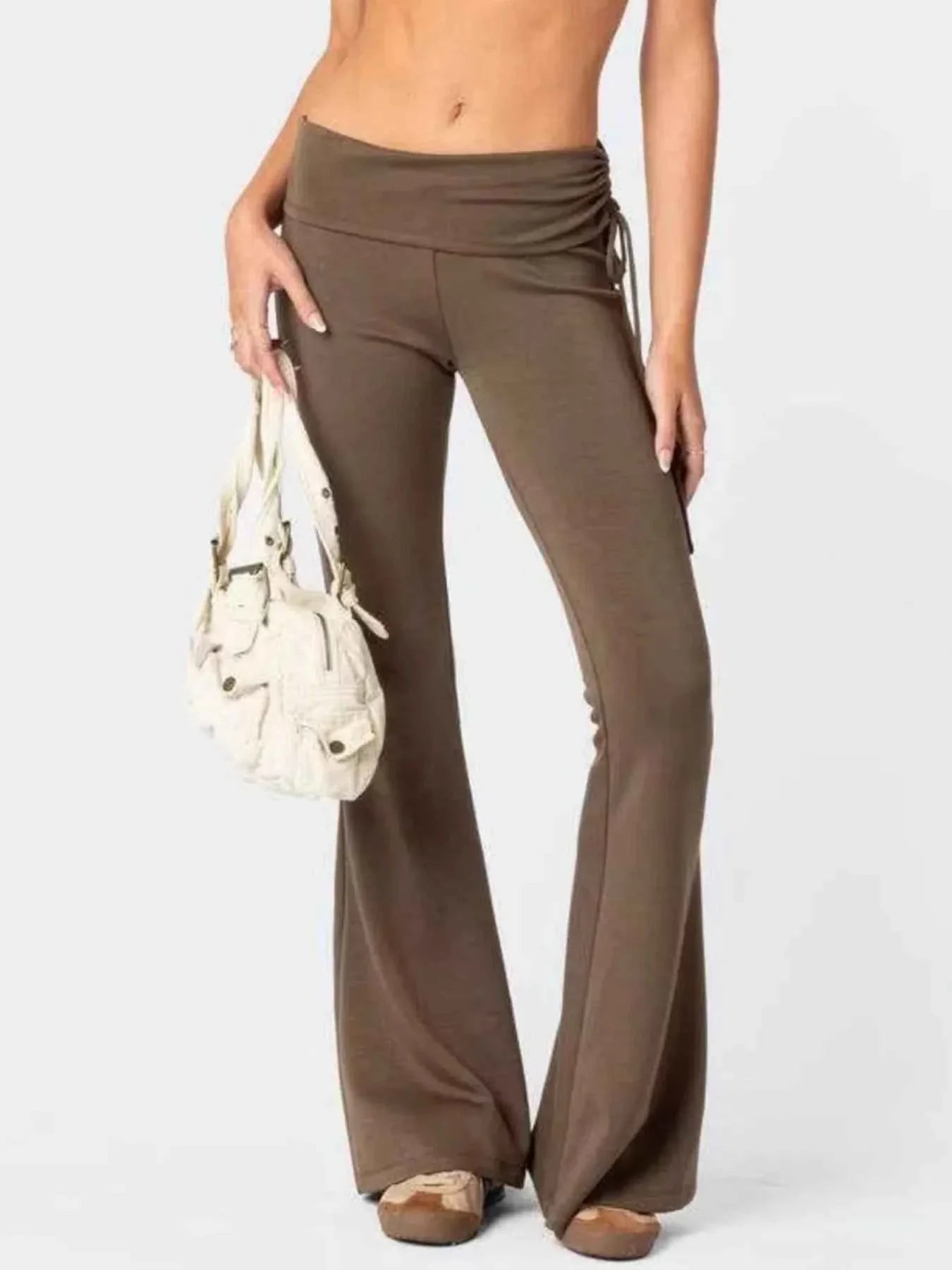 High-Waisted Flare Pants
