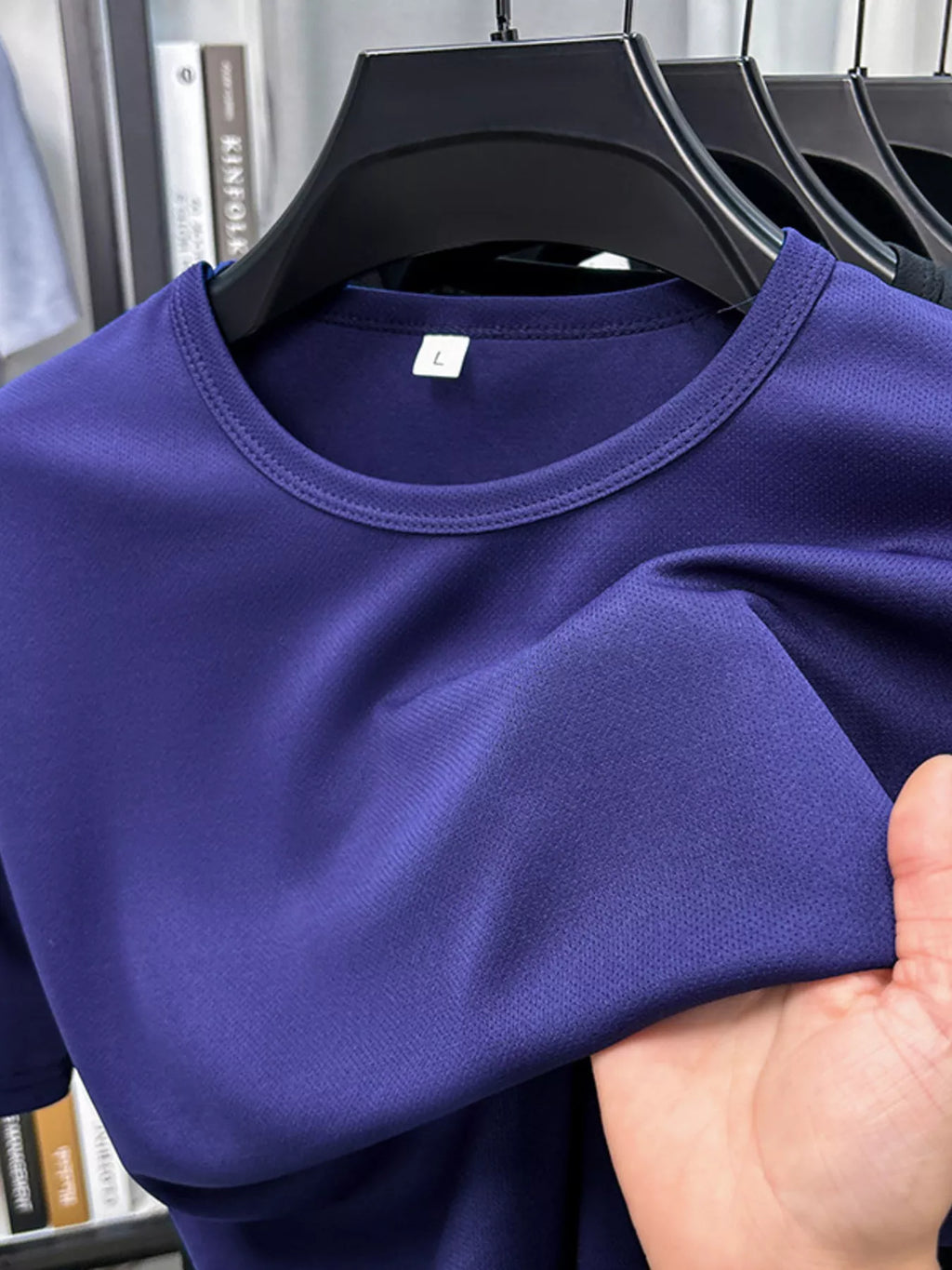 Men's Plus Size Round Neck Short Sleeve T-Shirt