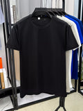 Men's Plus Size Round Neck Short Sleeve T-Shirt
