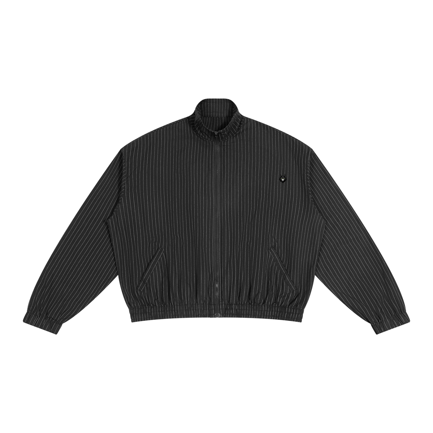Loki & Ivy Unisex Striped Full-Zip Track Jacket