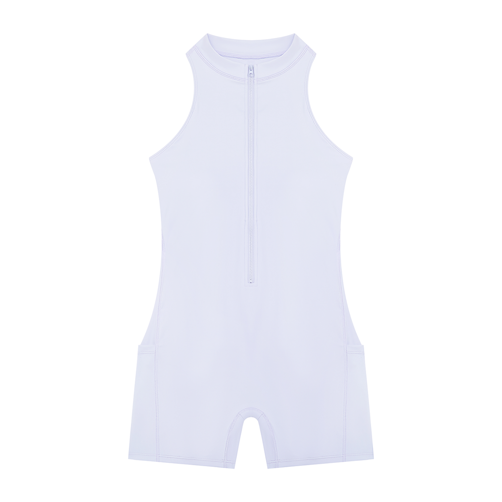Loki & Ivy Women’s Quarter-Zip Yoga Romper