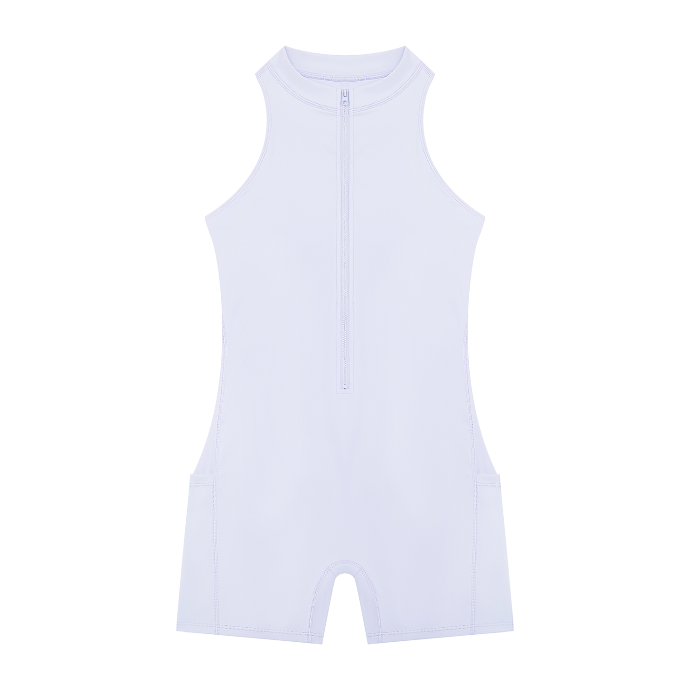 Loki & Ivy Women’s Quarter-Zip Yoga Romper