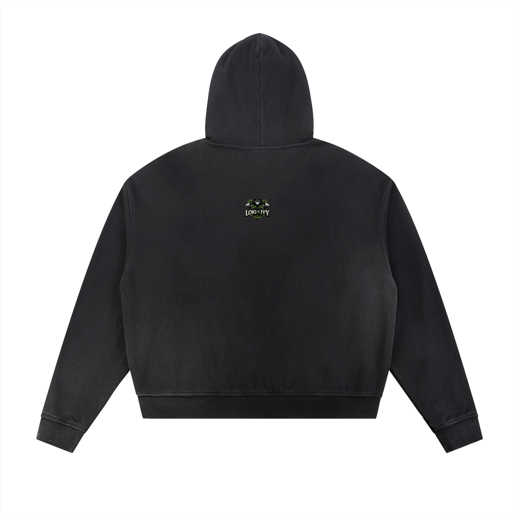 Loki & Ivy Men's Vintage Zip Hoodie