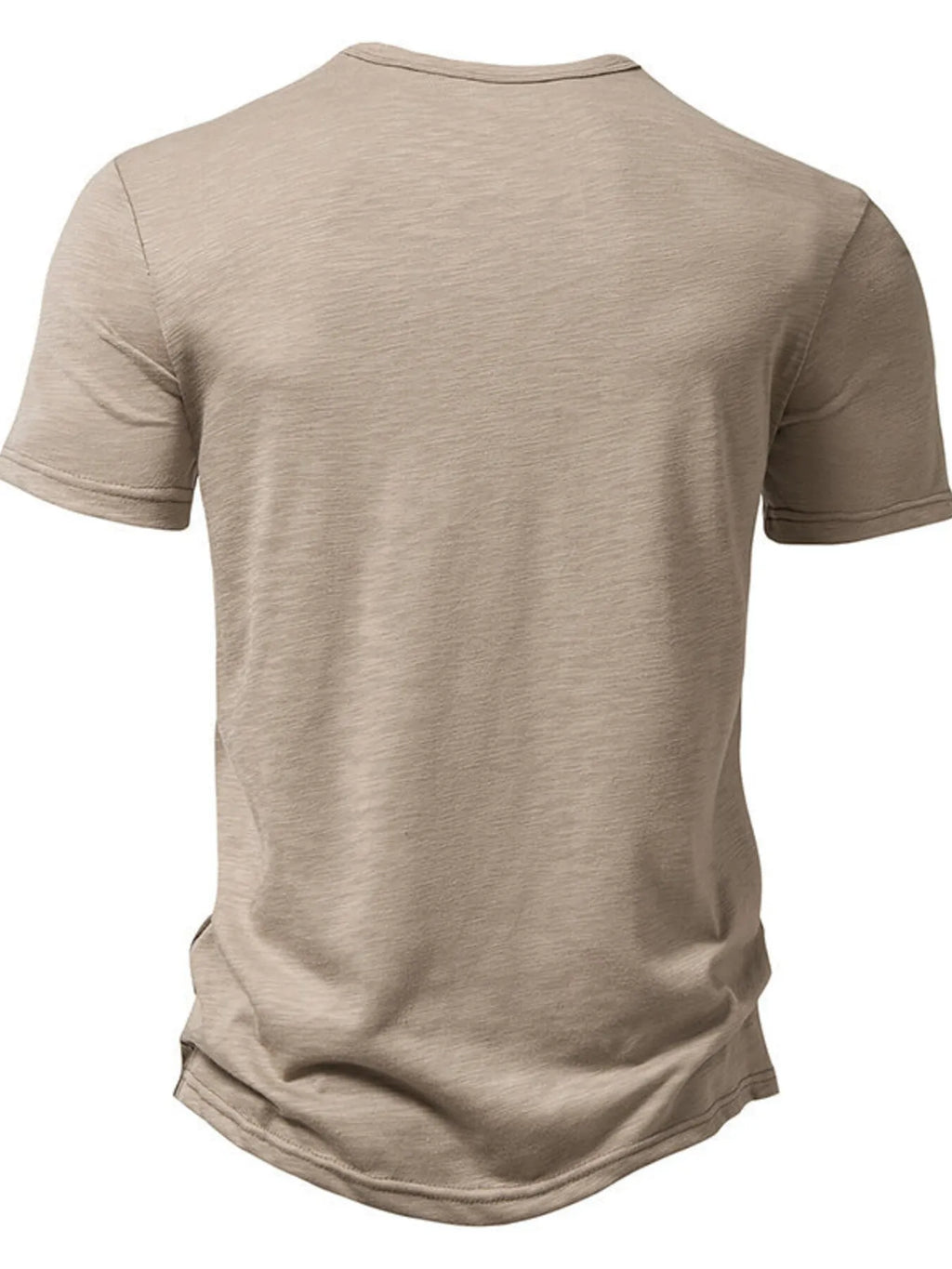 Men's Button Detail Short Sleeve Top