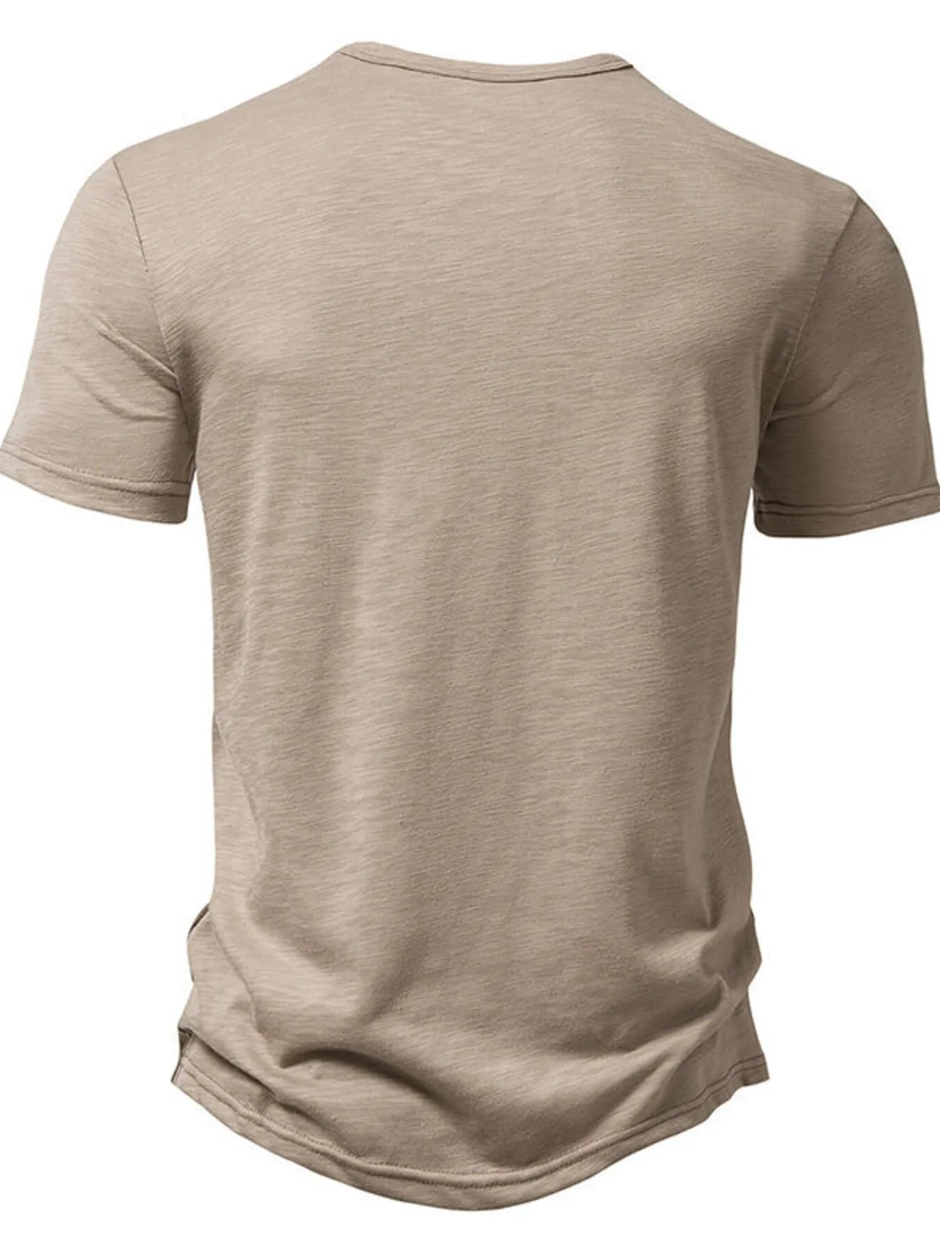 Men's Button Detail Short Sleeve Top