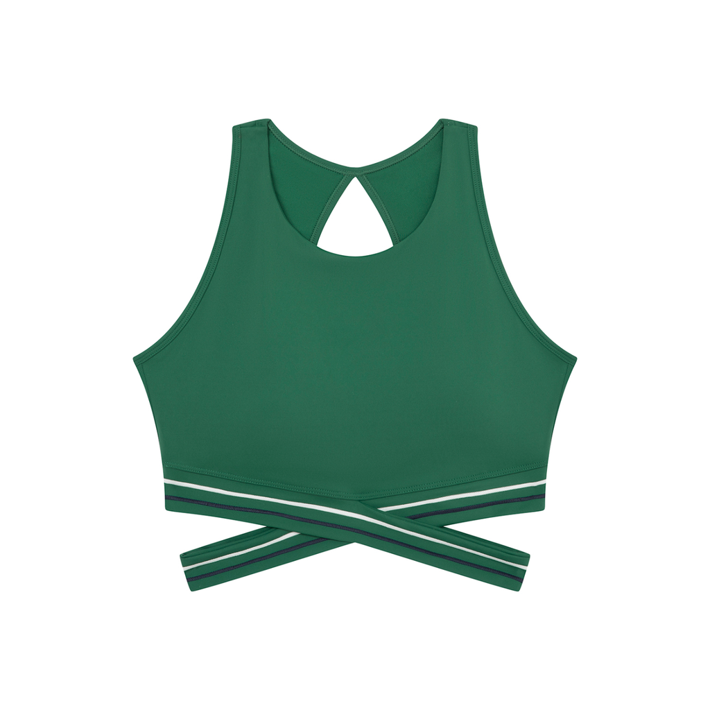 Loki & Ivy Women’s Criss-Cross Band Sports Bra