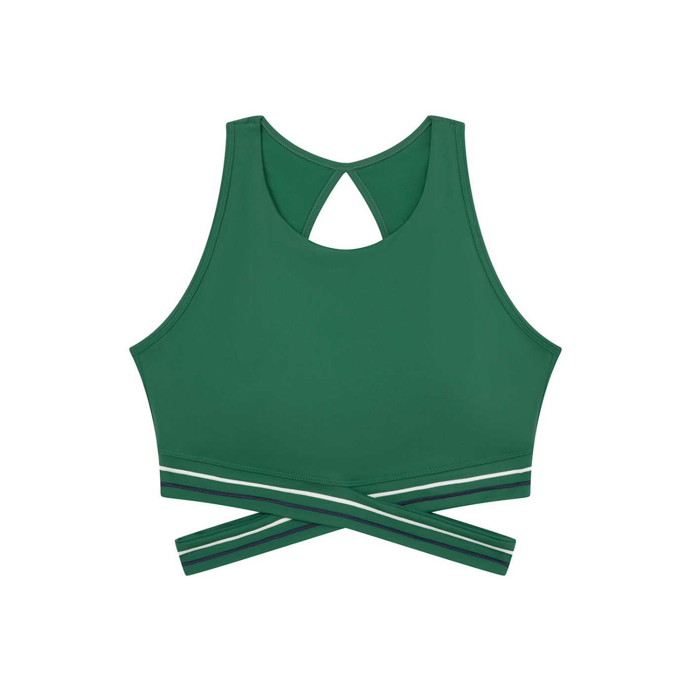 Loki & Ivy Women’s Criss-Cross Band Sports Bra