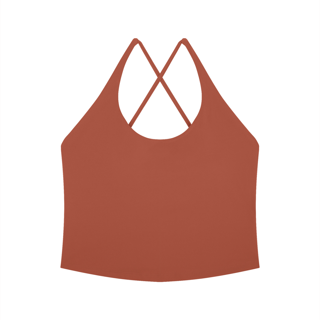 Loki & Ivy Women's Tight Halter Yoga Tank Top