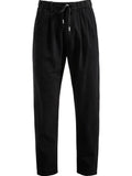 Men's Drawstring Straight Pants