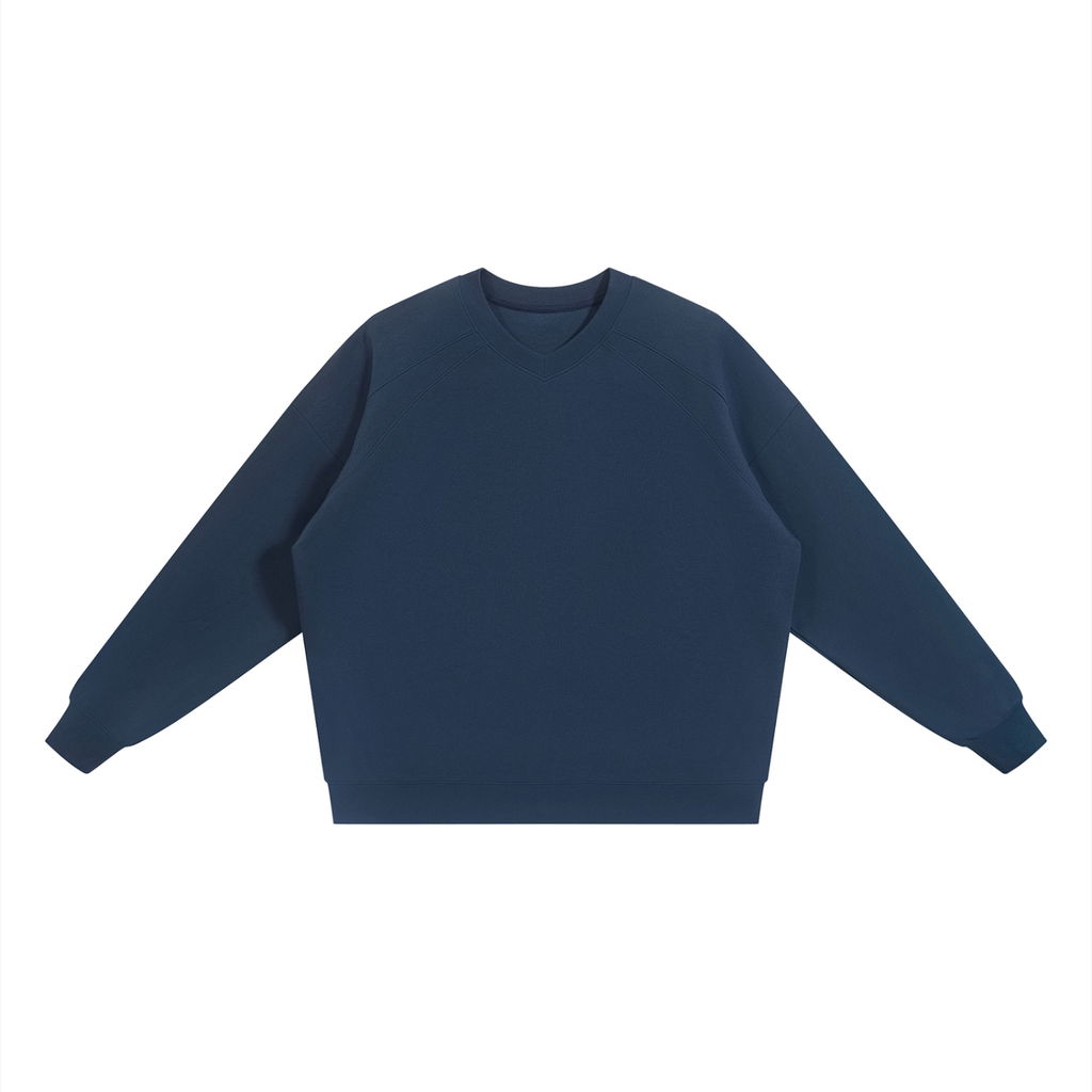 Loki & Ivy Unisex Oversized V-Neck Sweatshirt
