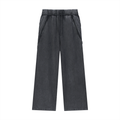 Loki & Ivy Snow Washed Tape Raw Edge Sweatpants