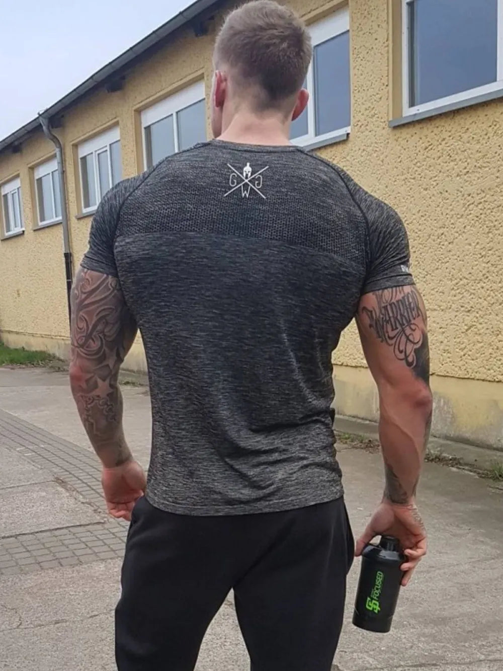 Men's Plus Size Round Neck Short Sleeve T-Shirt