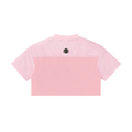 Loki & Ivy Women’s Cropped Paneled V-Neck Jersey