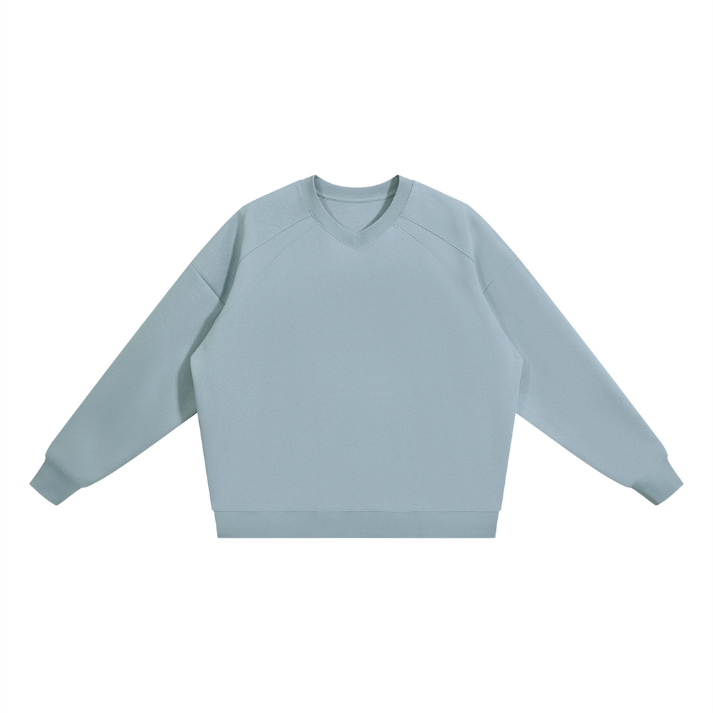 Loki & Ivy Unisex Oversized V-Neck Sweatshirt
