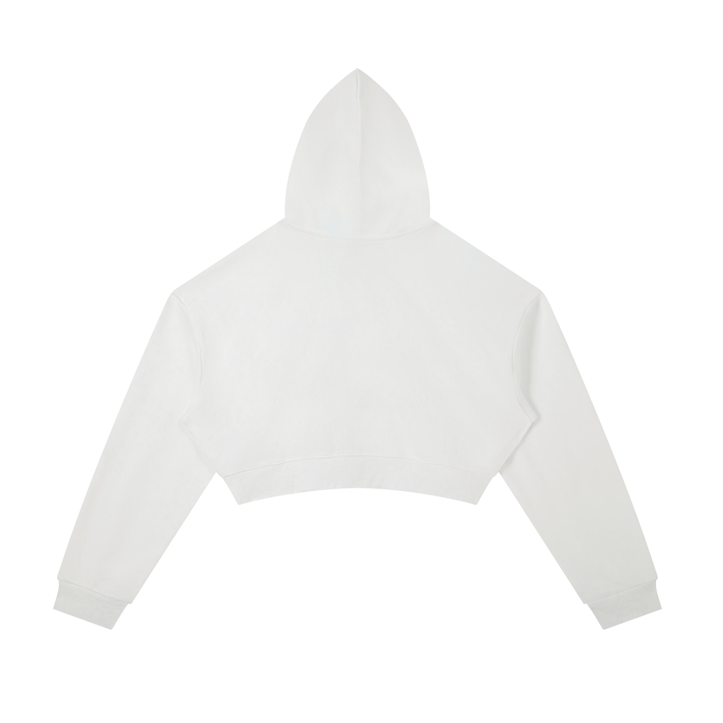 Loki & Ivy Essential Cropped Zip-Up Hoodie
