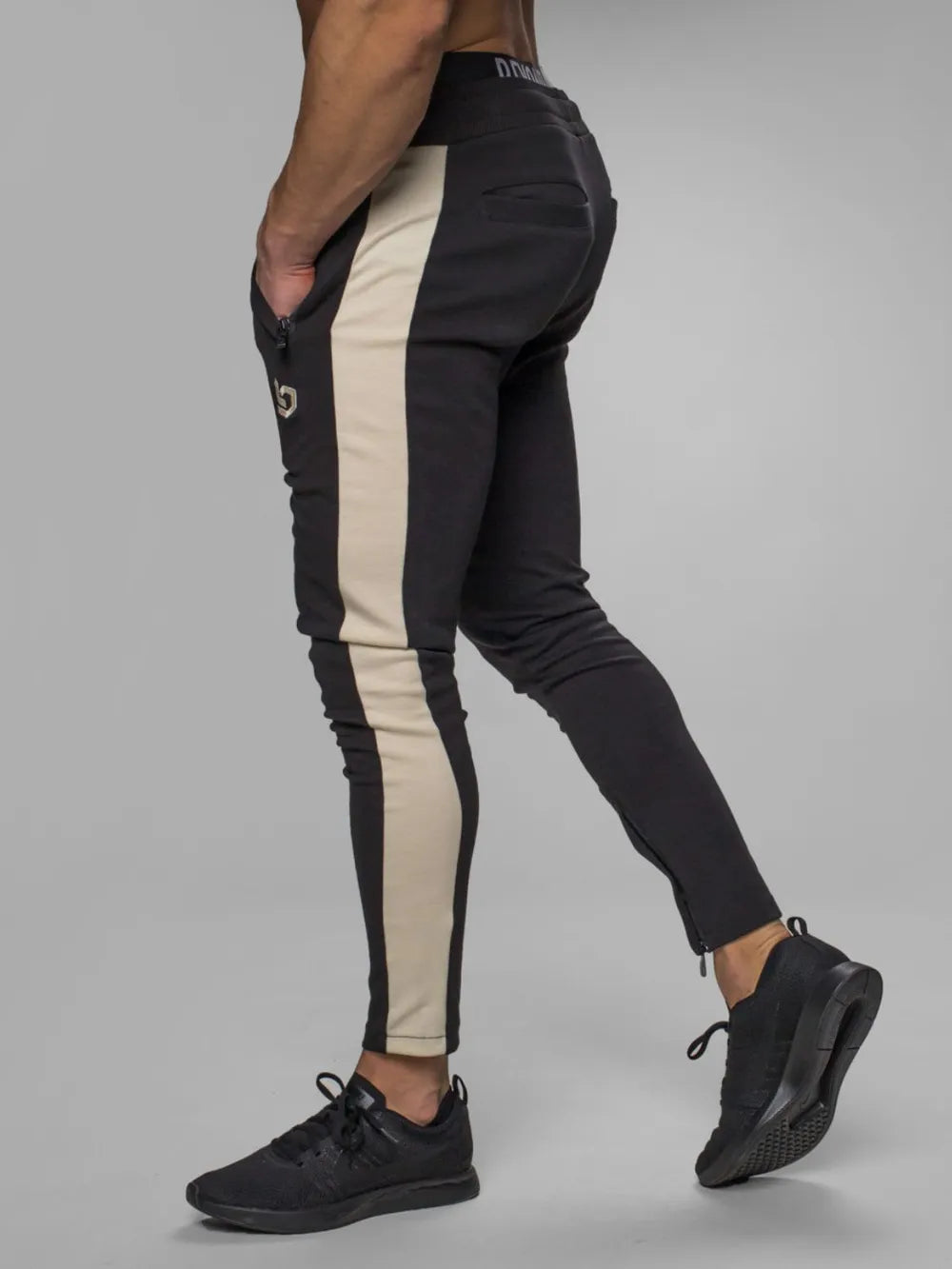 Men's Drawstring Contrast Active Pants