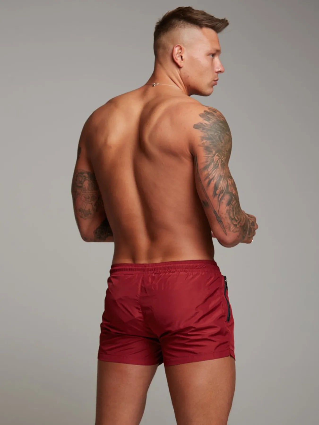 Men's Full Size Drawstring Active Shorts with Pockets Plus Size