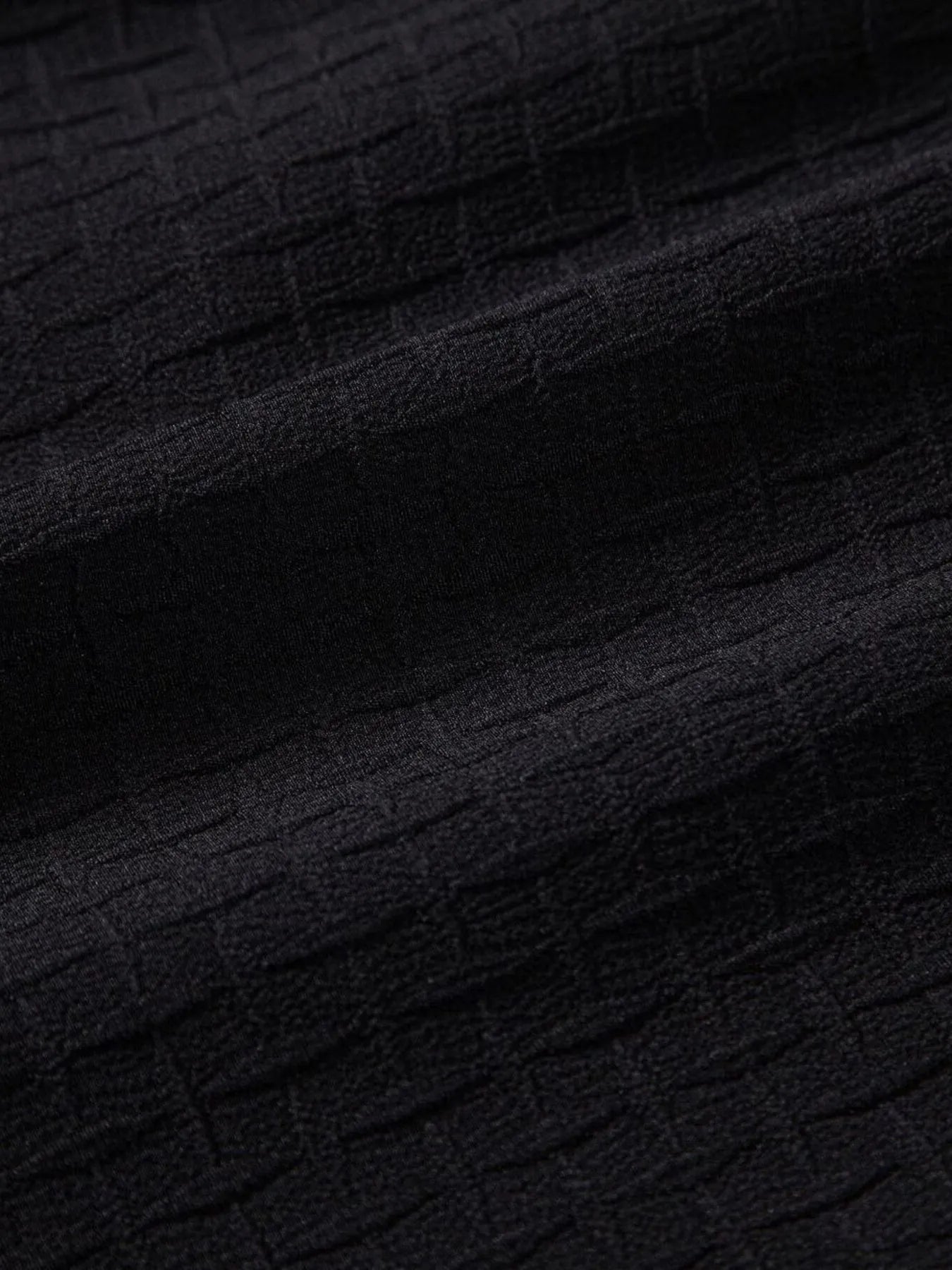 Men's Classic Textured Shorts with Elastic Waist