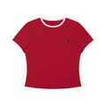 Loki & Ivy Women’s Color Block Crop T-Shirt