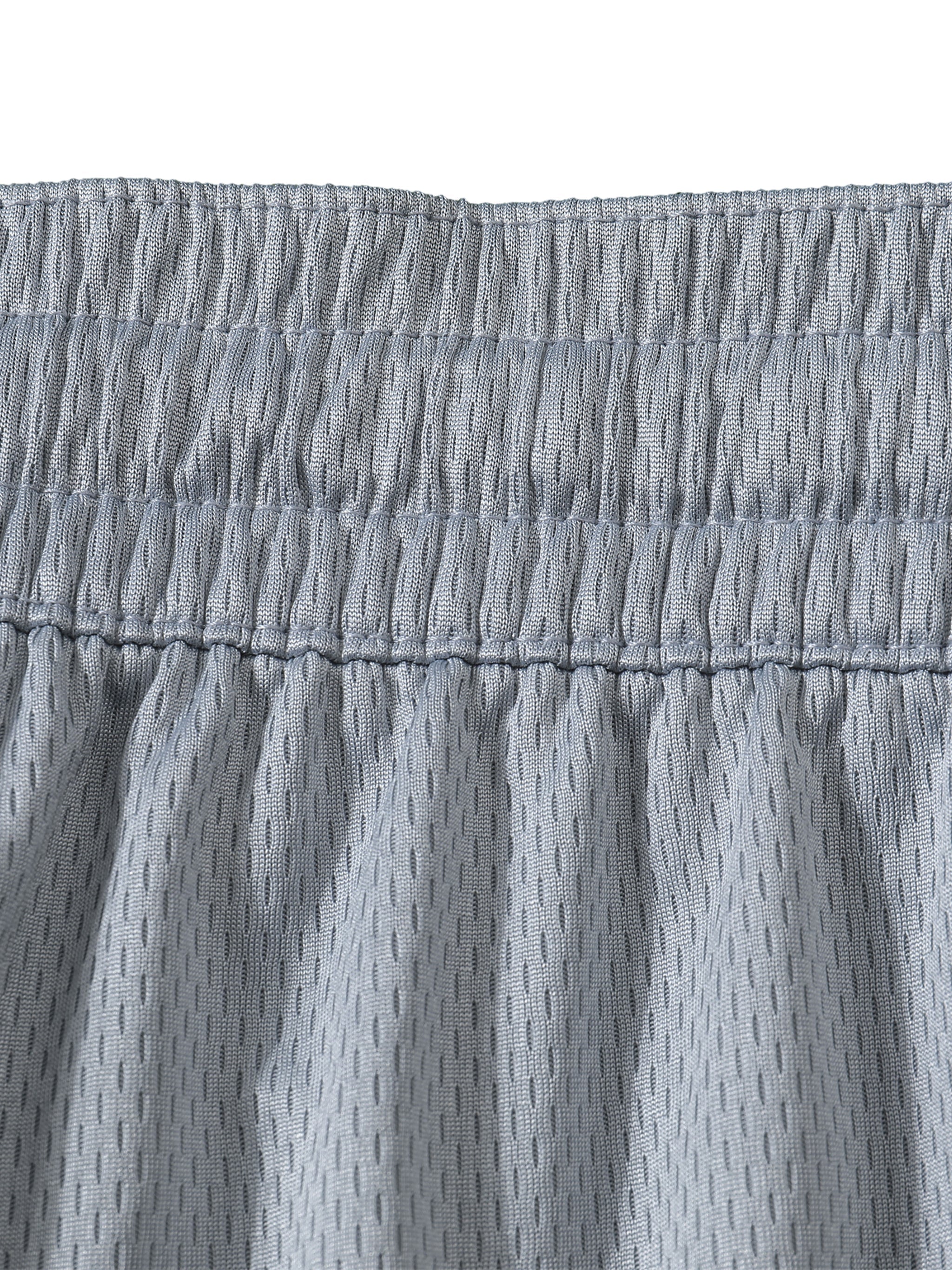 Loki & Ivy Classic Stripe Trim Basketball Shorts
