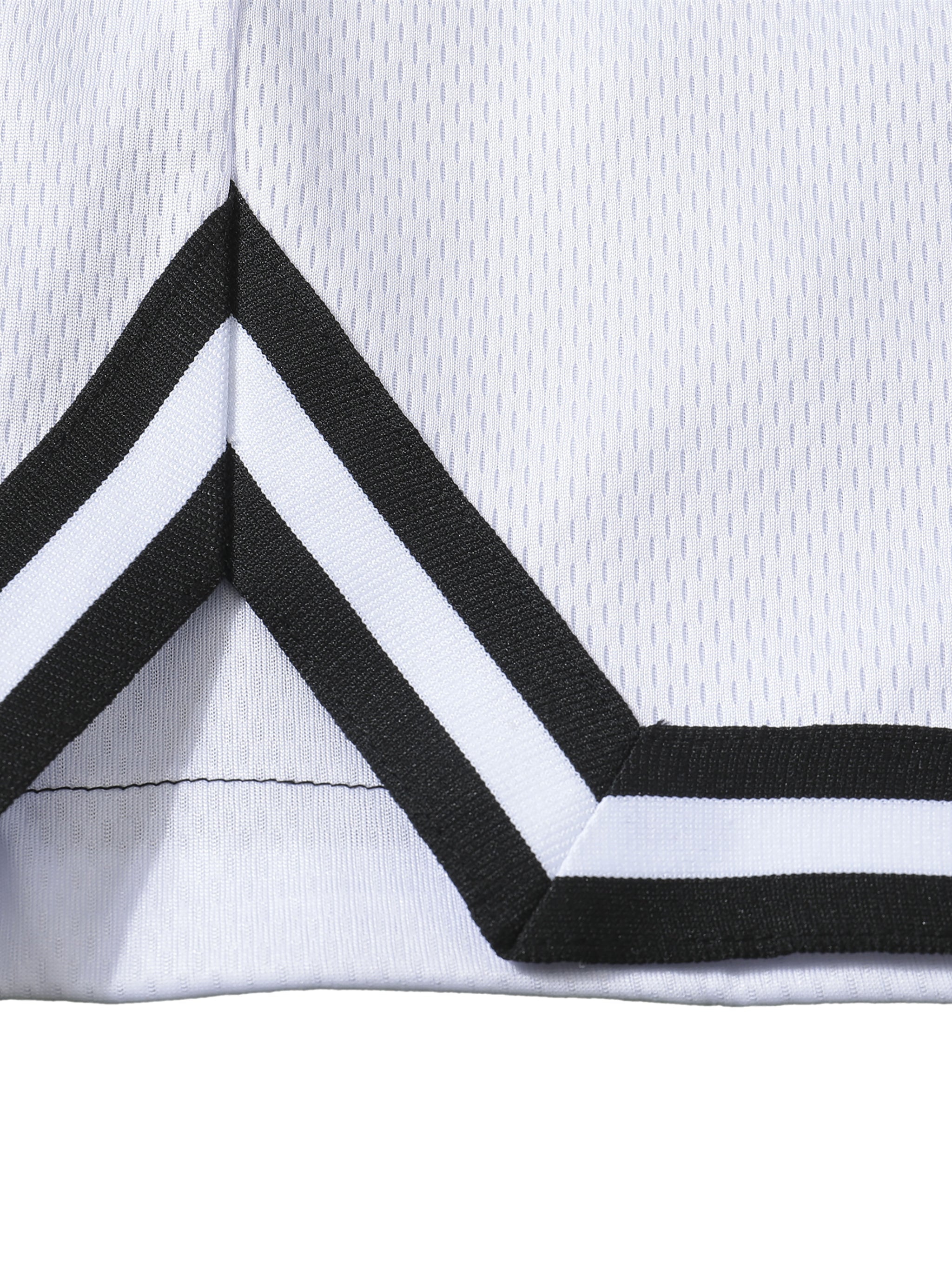 Loki & Ivy Classic Stripe Trim Basketball Shorts