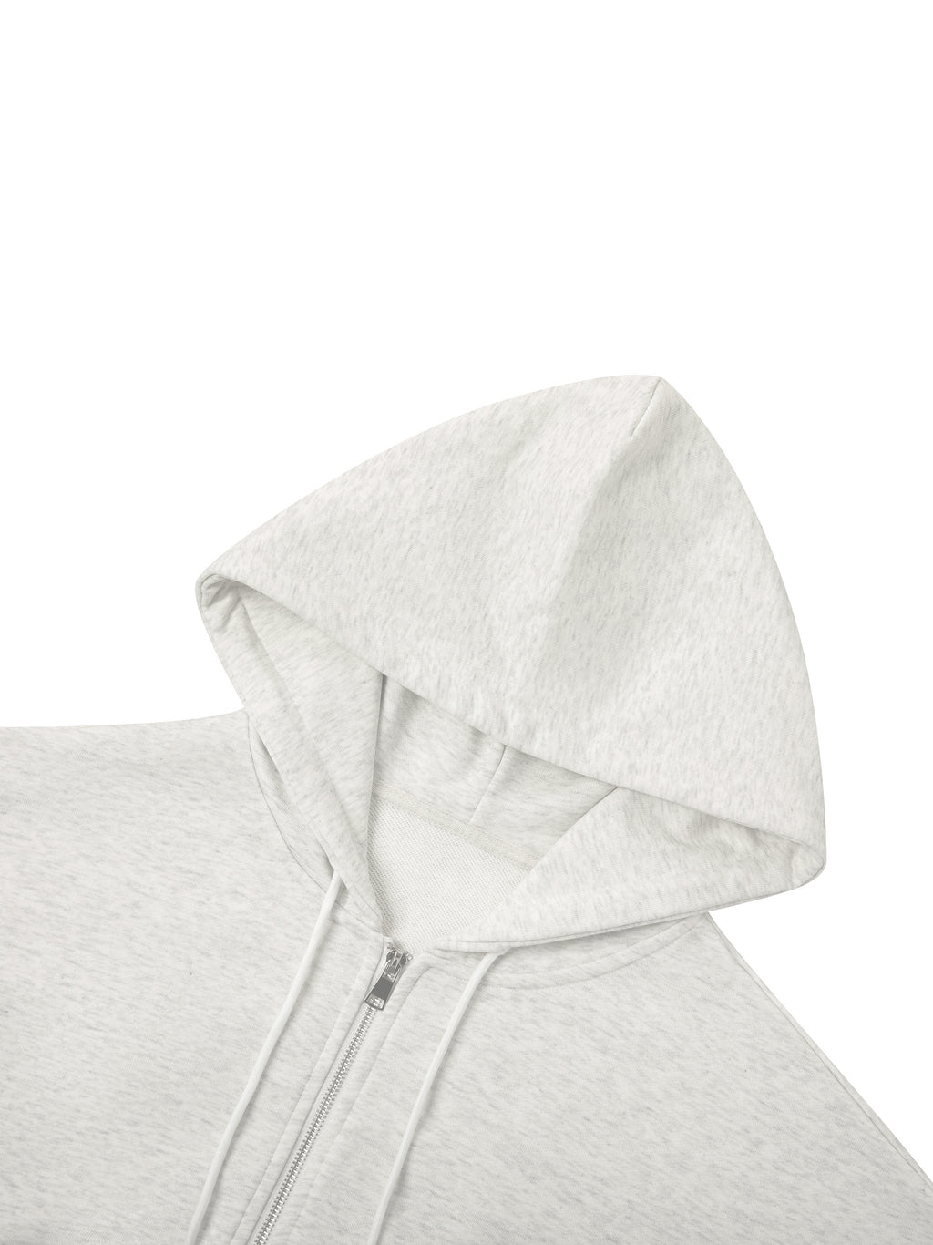 Loki & Ivy Essential Cropped Zip-Up Hoodie