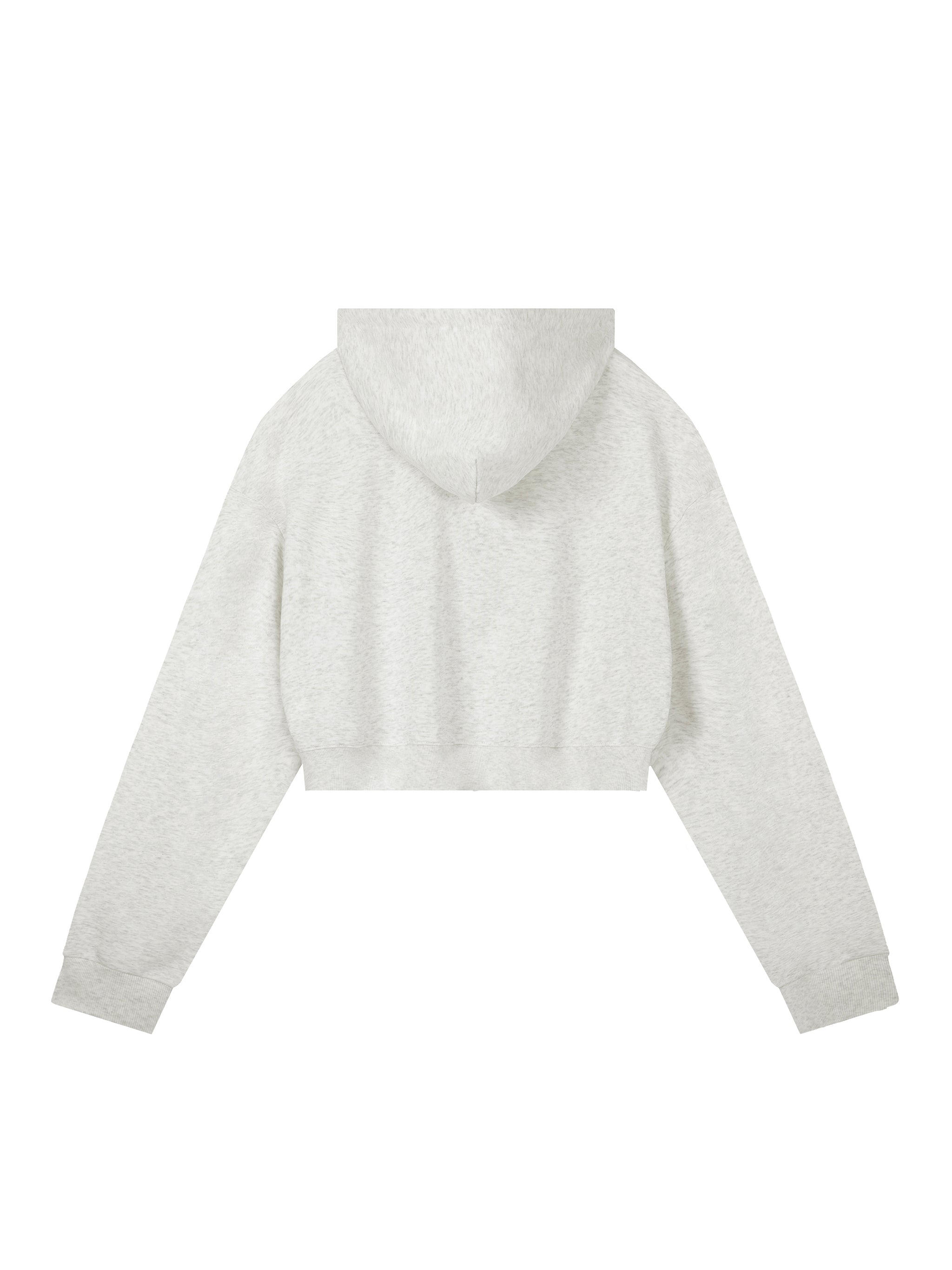 Loki & Ivy Essential Cropped Zip-Up Hoodie