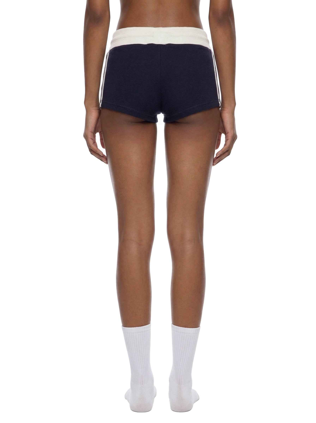 Loki & Ivy Women's Contrast Stripe Track Shorts
