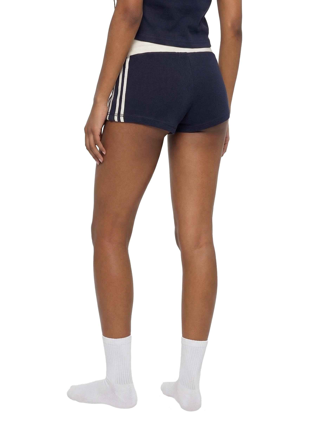 Loki & Ivy Women's Contrast Stripe Track Shorts