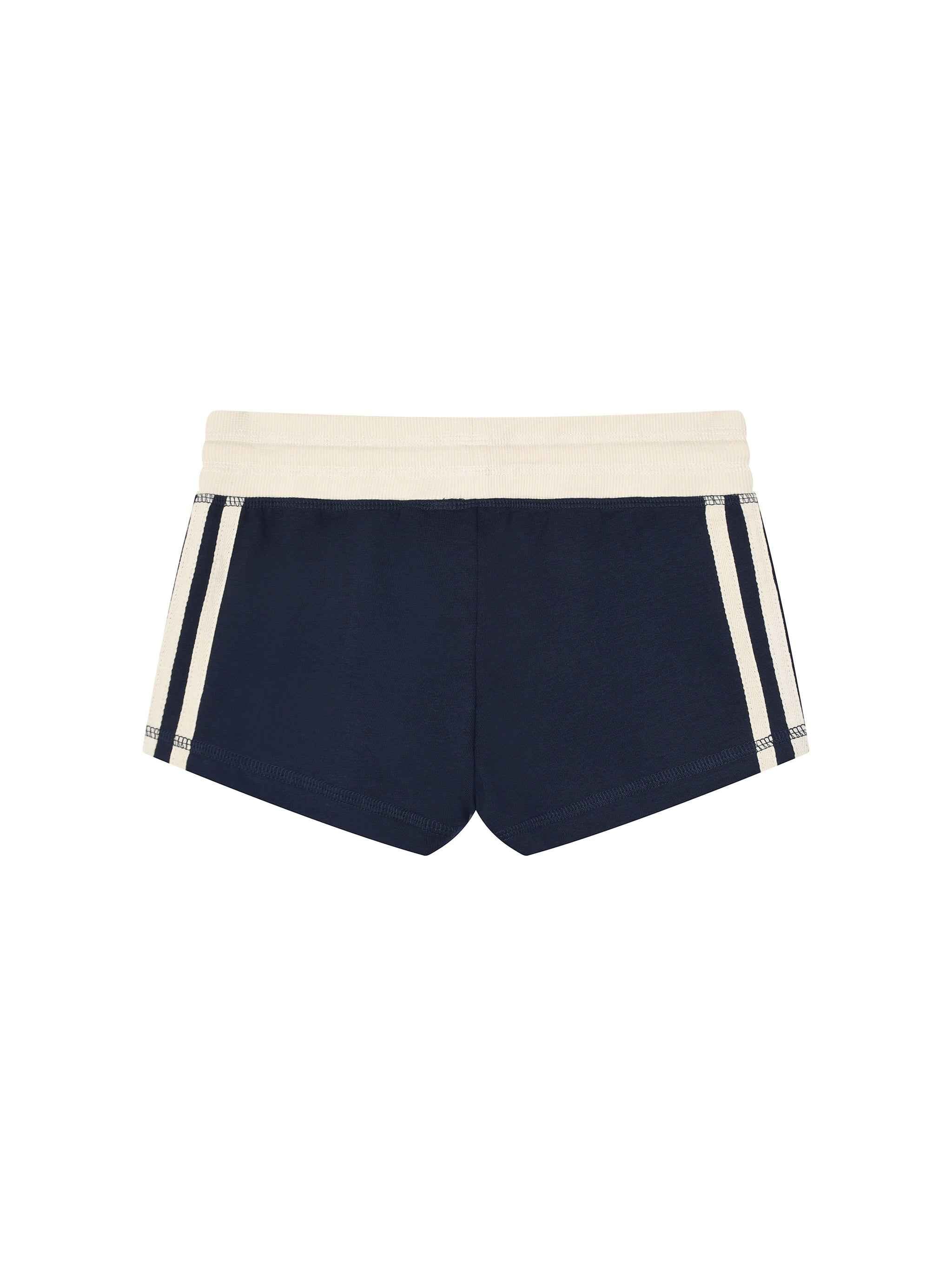 Loki & Ivy Women's Contrast Stripe Track Shorts
