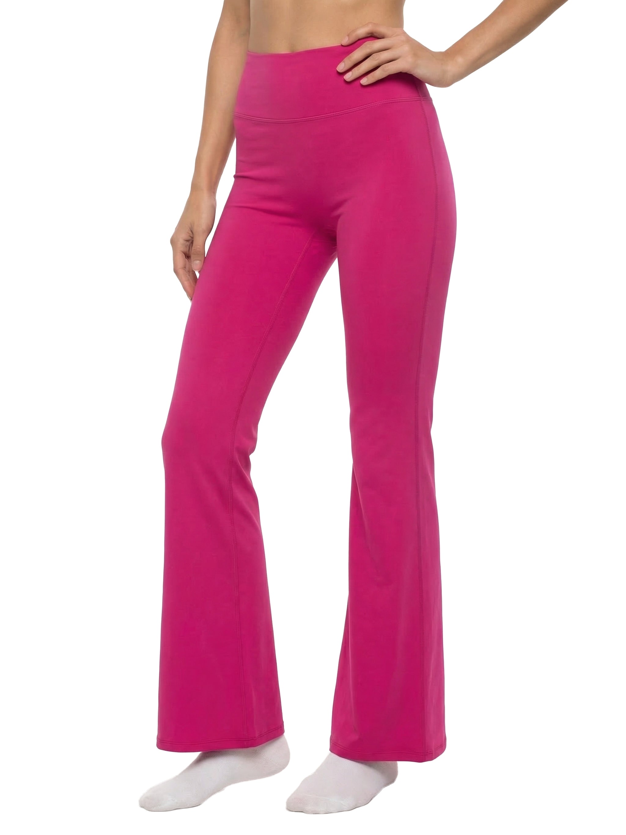 Loki & Ivy Women's High-Waisted Flare Leggings