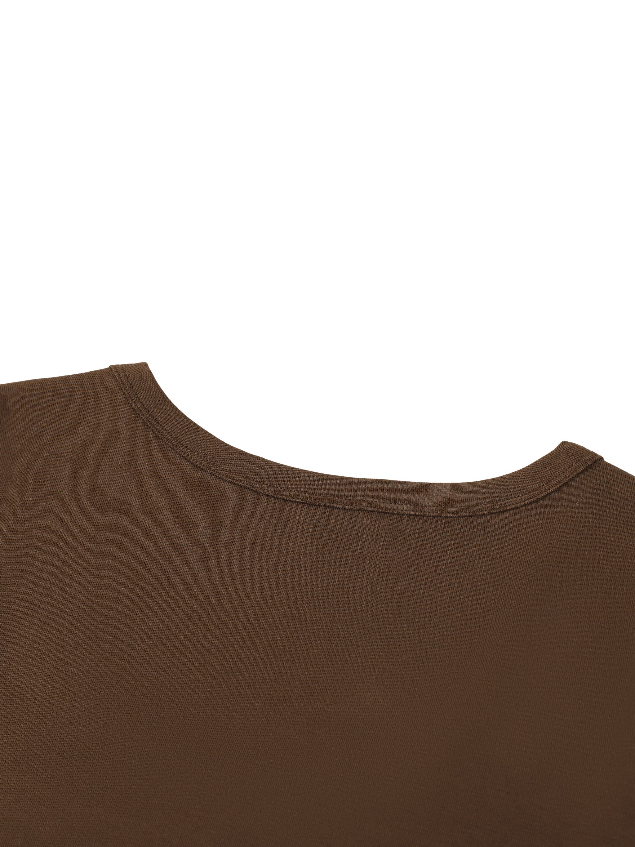 Loki & Ivy Women's Solid Color Slim Crop T-Shirt