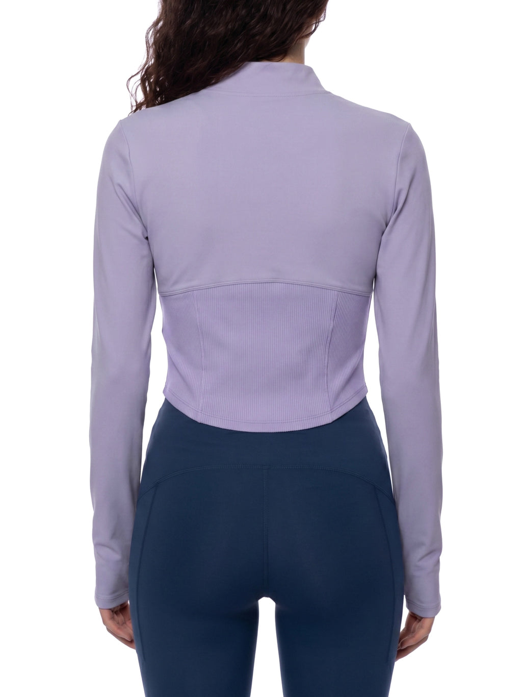 Loki & Ivy Women's Slim Fit Full-Zip Yoga Jacket