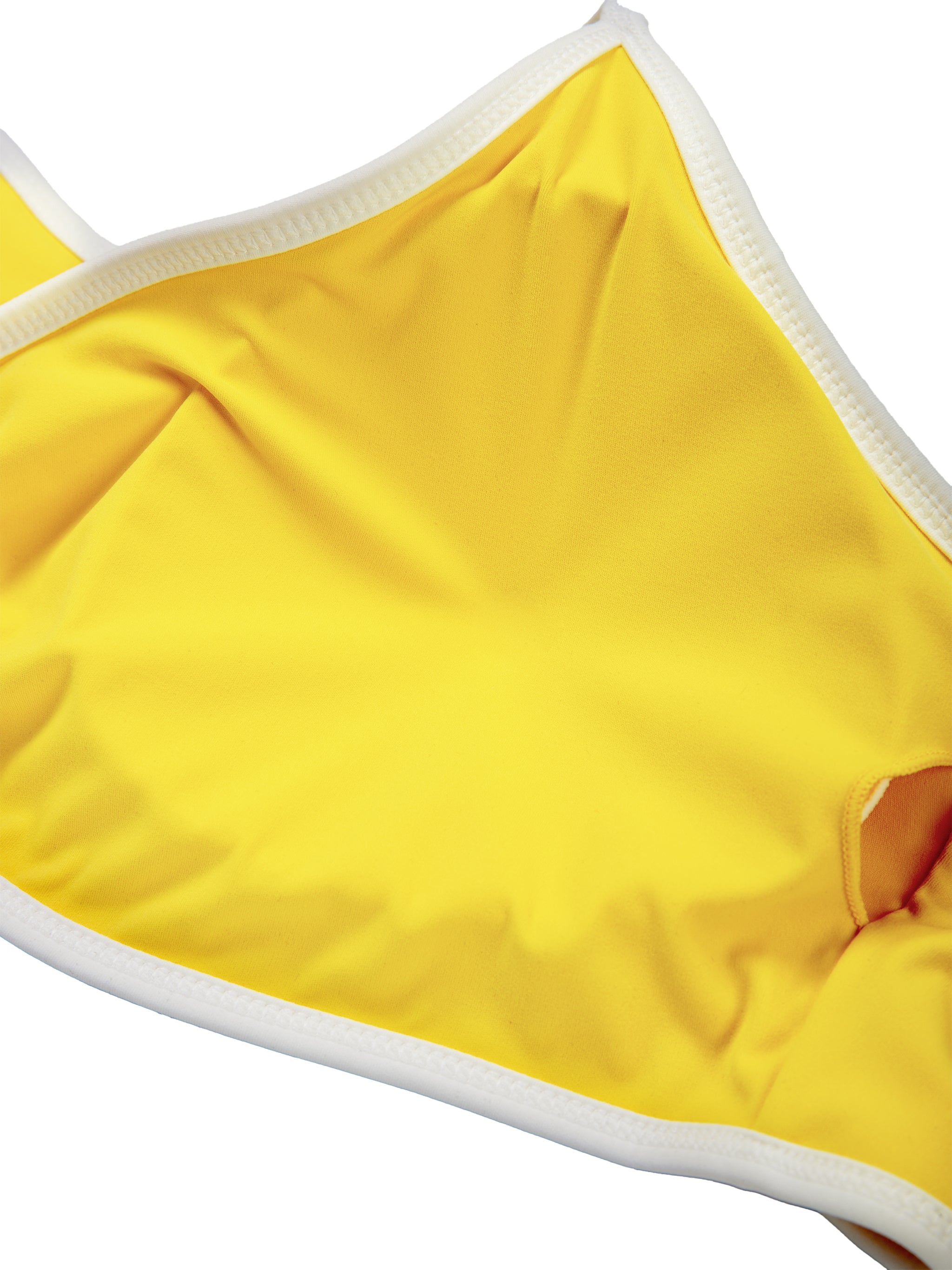 Loki & Ivy Color Block Ruched V-Neck Sports Bra